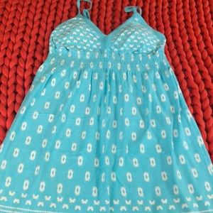 Sundress, Ikat pattern with adjustable straps